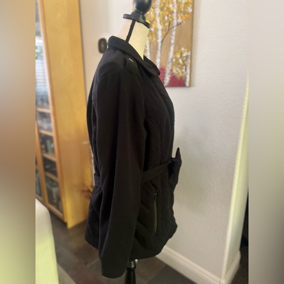 BONGO plus - soft zipper & tie closure shortcoat - Picture 6 of 12